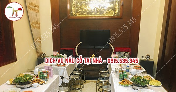 Phục Vụ Tiệc Mừng Thọ Ở Hà Đông nhà Cụ Lý 50 Mâm 0915535345